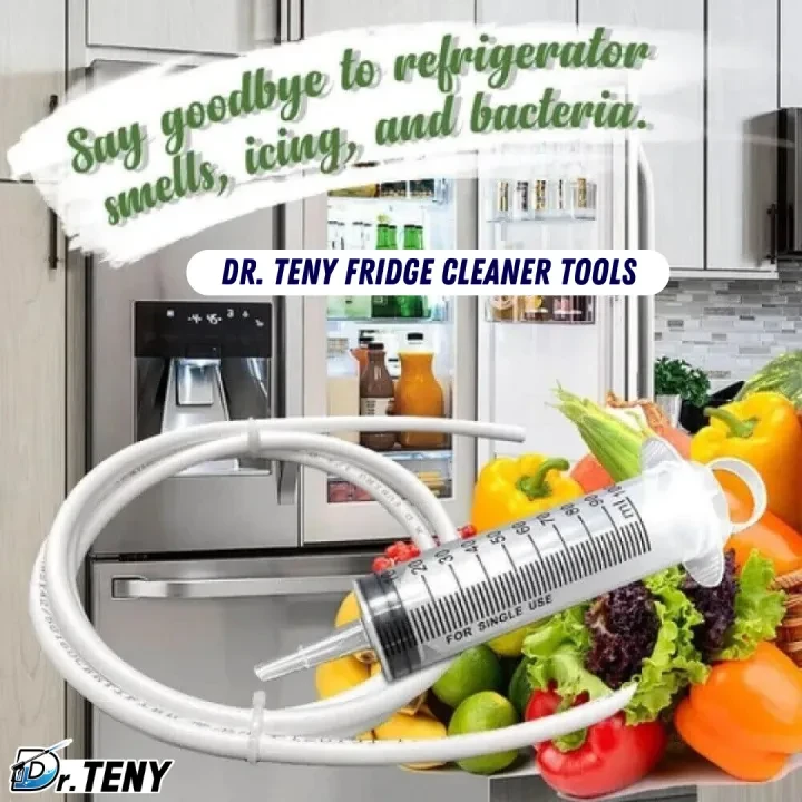Dr Teny Refrigerator Cleaning And Cleaning Tool Kit, Fridge Defrost And Unclog Fridge dr teny