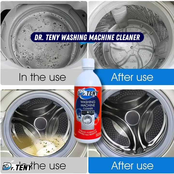 Dr Teny Washing Machine Cleaner Washer Cleaning Detergent Effervescent Washer Cleaner-Cleaning liquid 500 ml